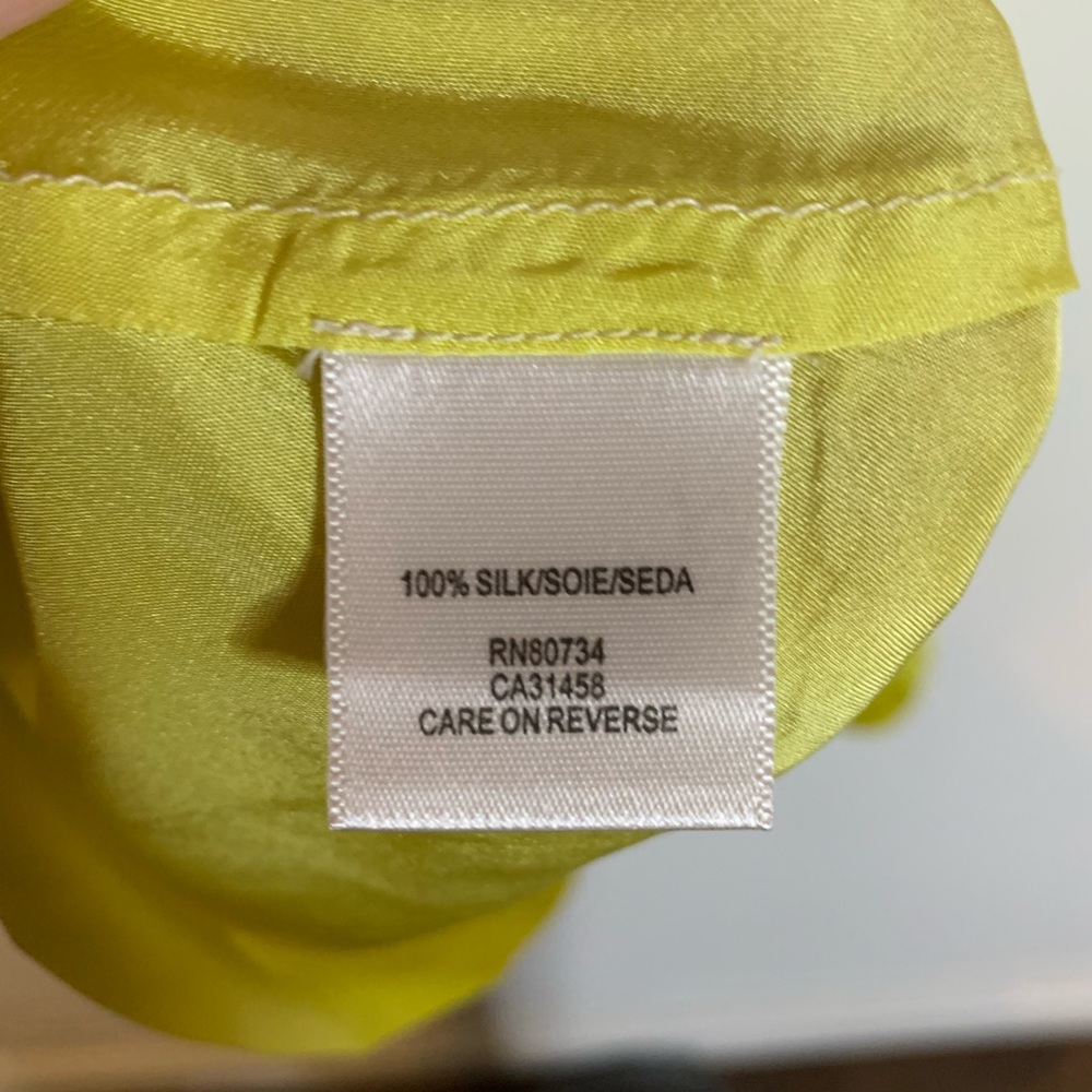 BCBGMaxAzria Dip Dye Ombre Beaded Silk Halter - Picture 5 of 7
